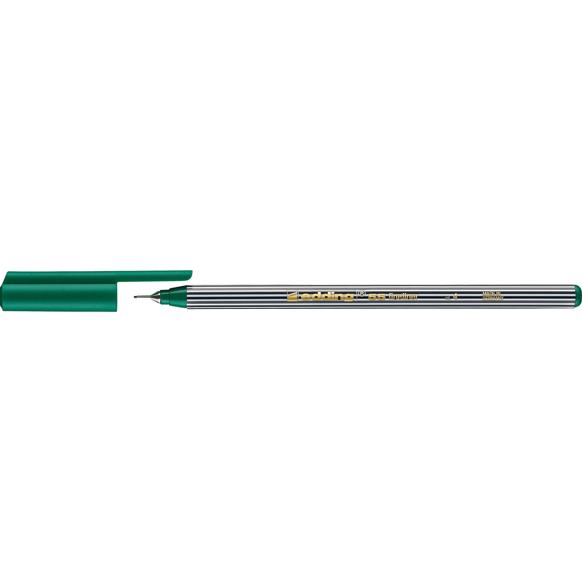 edding Malstift Edding Fineliner 55 grün