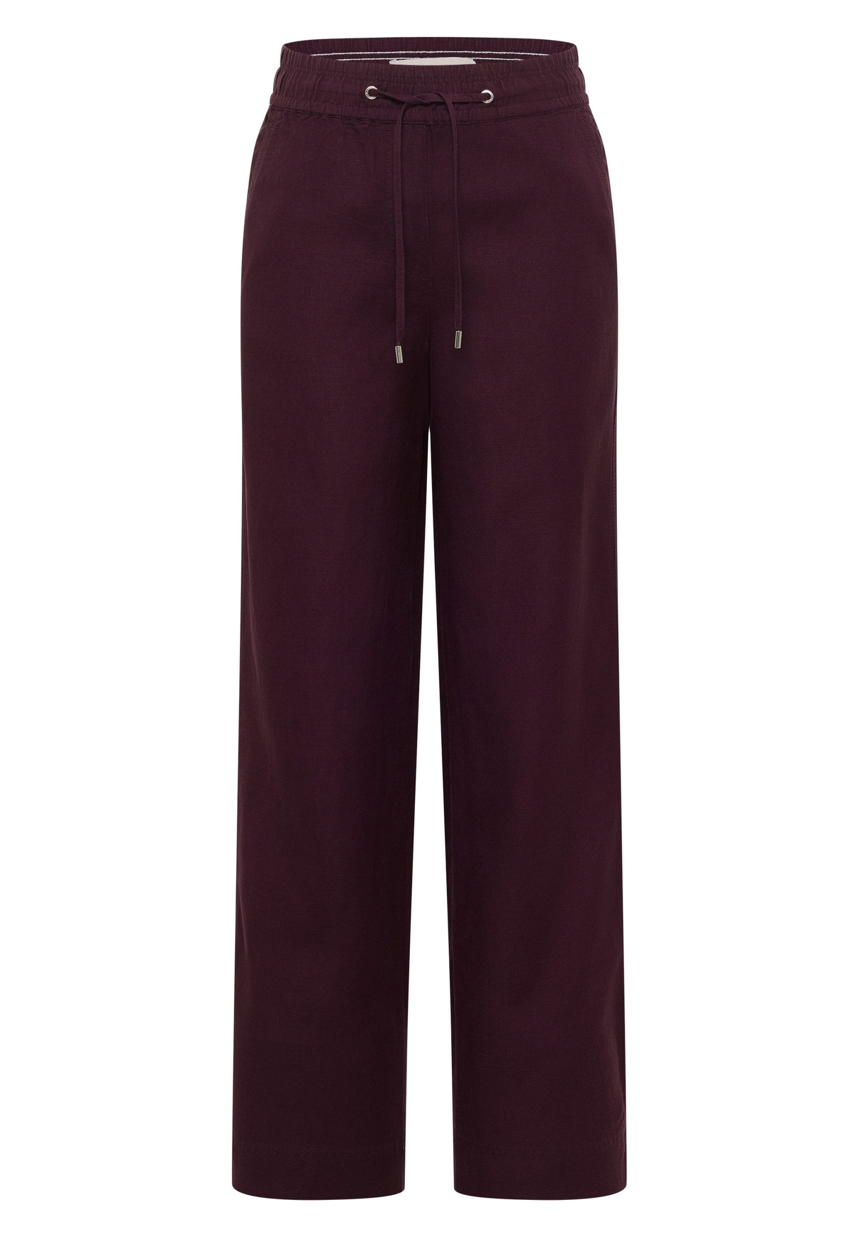 5-Pocket-Hose Wide Leg Hose im Loose Fit aus Leinenmix