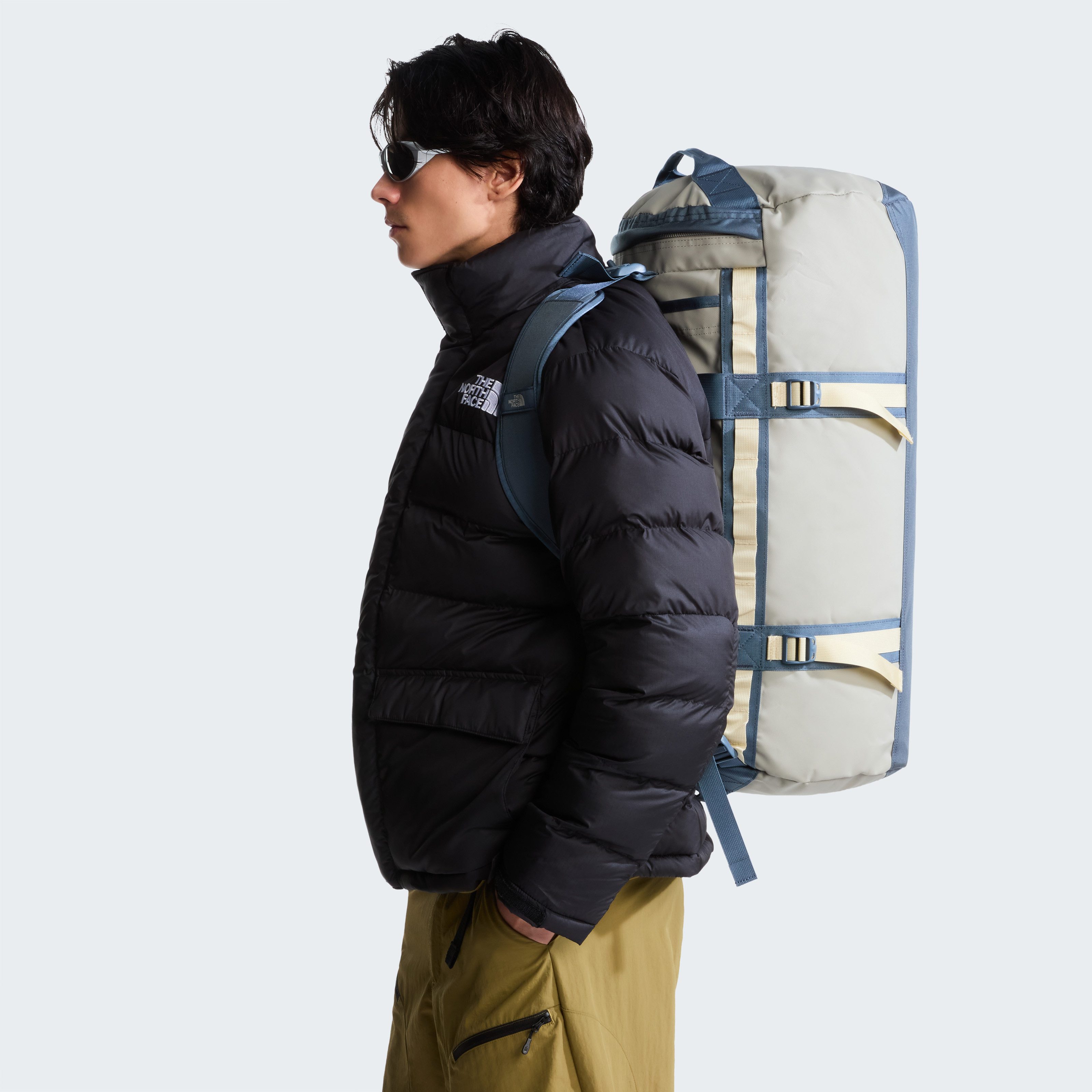 The North Face Sporttasche BASE CAMP DUFFEL - M, für Sport und Outdoor, mit abnehmbarem und verstellbarem Schultergurt