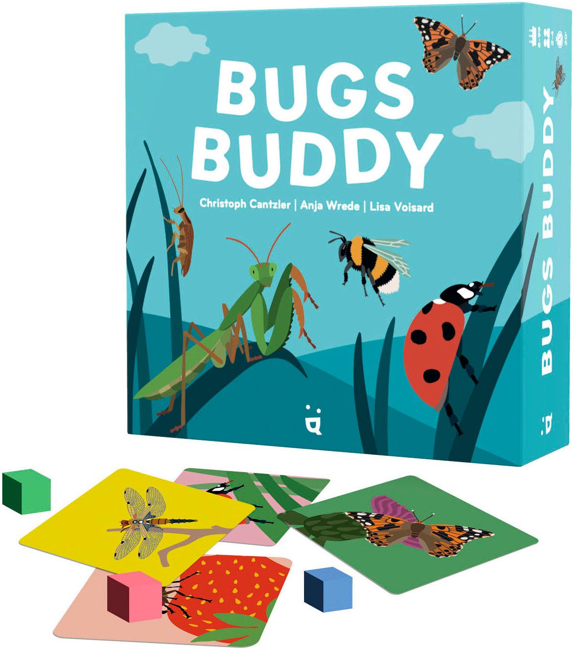 Helvetiq Spiel Bugs Buddy, Familienspiele, Made in Europe