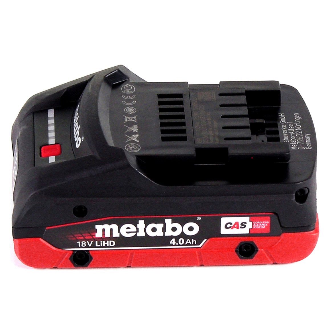 metabo Akku Set 18V mit 2x Akku LiHD 4,0Ah (625367000) Akkupacks