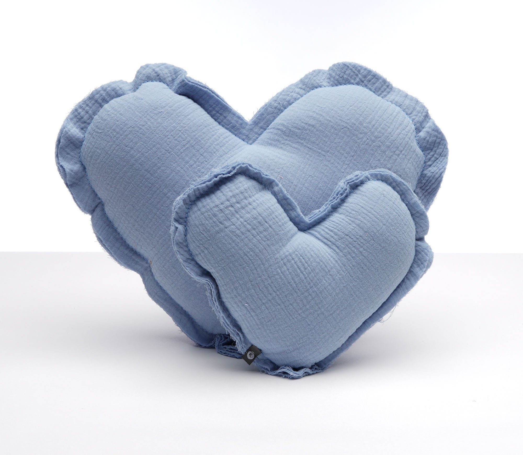 von Herzen Babykissen Musselinkissen Herz aus günstig online kaufen