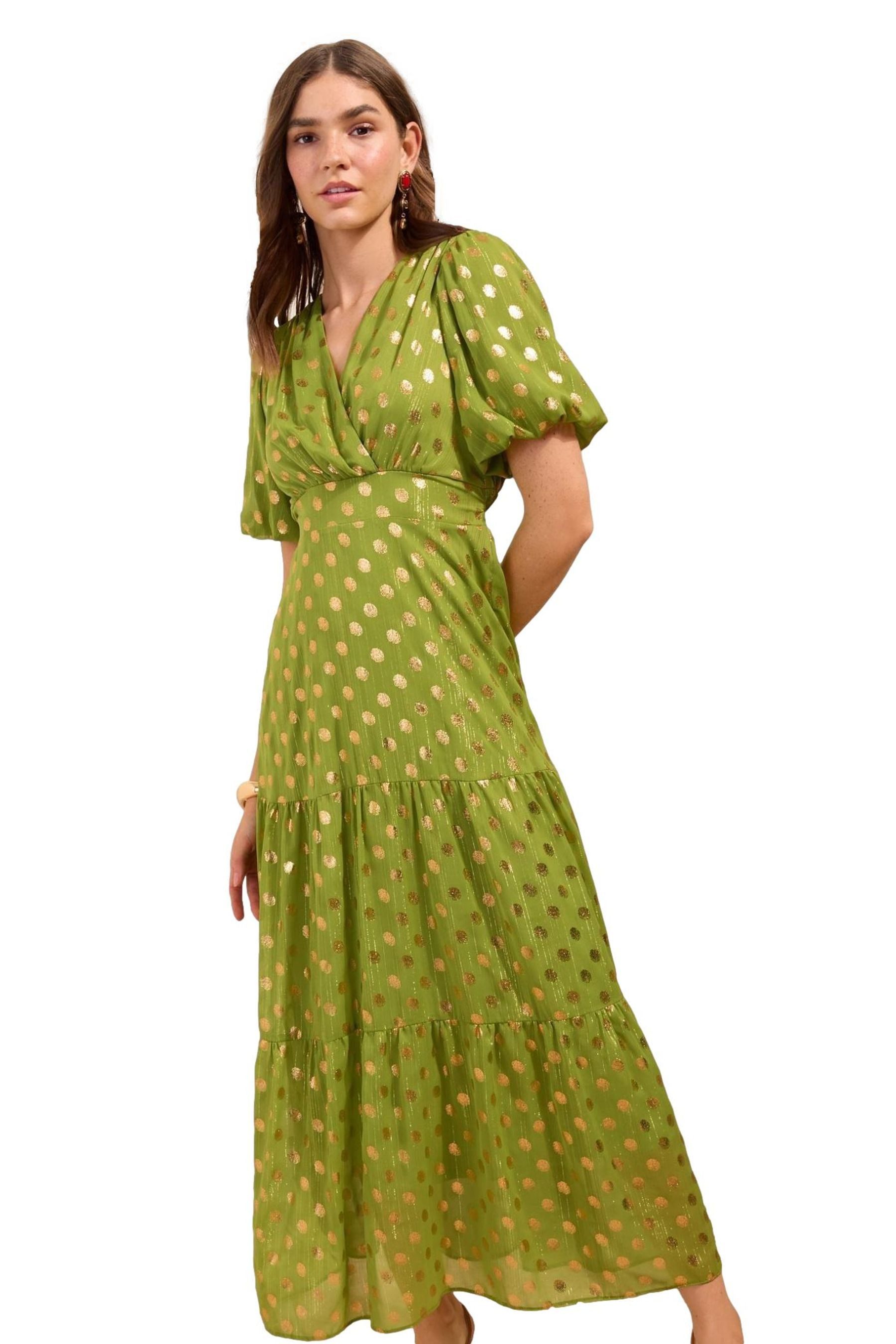 Midikleid Friends Like These Midikleid mit Tupfen, Regular