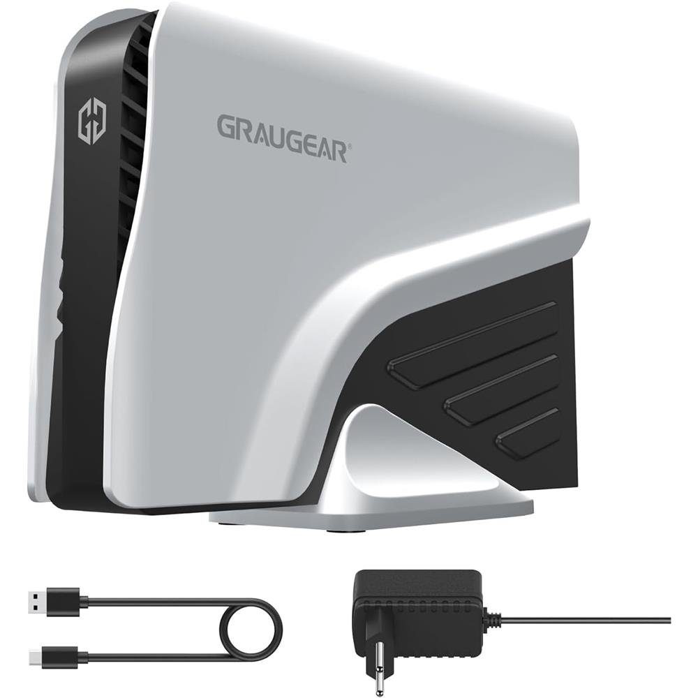 GRAUGEAR externe Festplatte 4TB für PS4/PS5 USB-C/USB-A