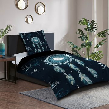 Bettwäsche Traumfänger 135x200 cm, Bettbezug und Kissenbezug, Sanilo, Baumwolle, 4 teilig, mit Reißverschluss