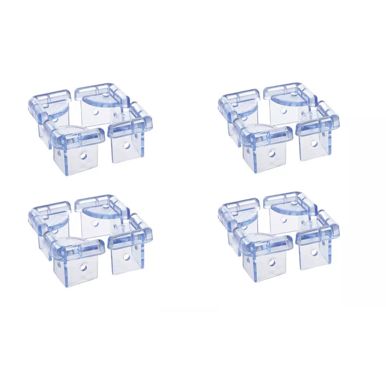 Dreambaby Kindersicherung [16 ER Pack ] Kantenschutz Eckschutz, Kantenschutz Stossschutz Kindersicherung transparent