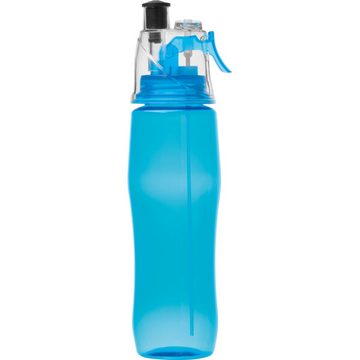 Livepac Office Trinkflasche Sporttrinkflasche mit Sprayfunktion / 700ml / Farbe: hellblau