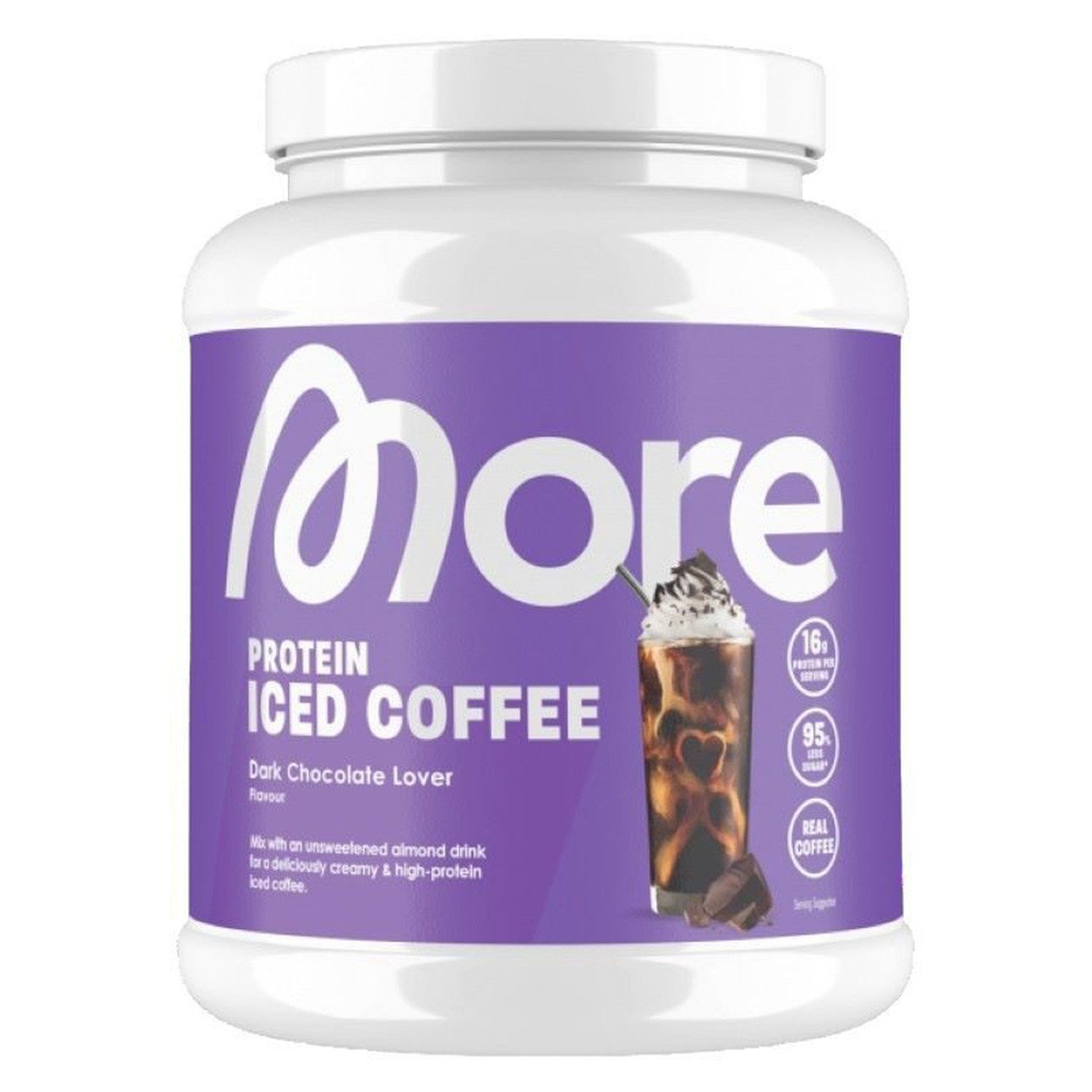 More Nutrition More Nutrition Protein Iced Coffee 500g Pulver, 500 g