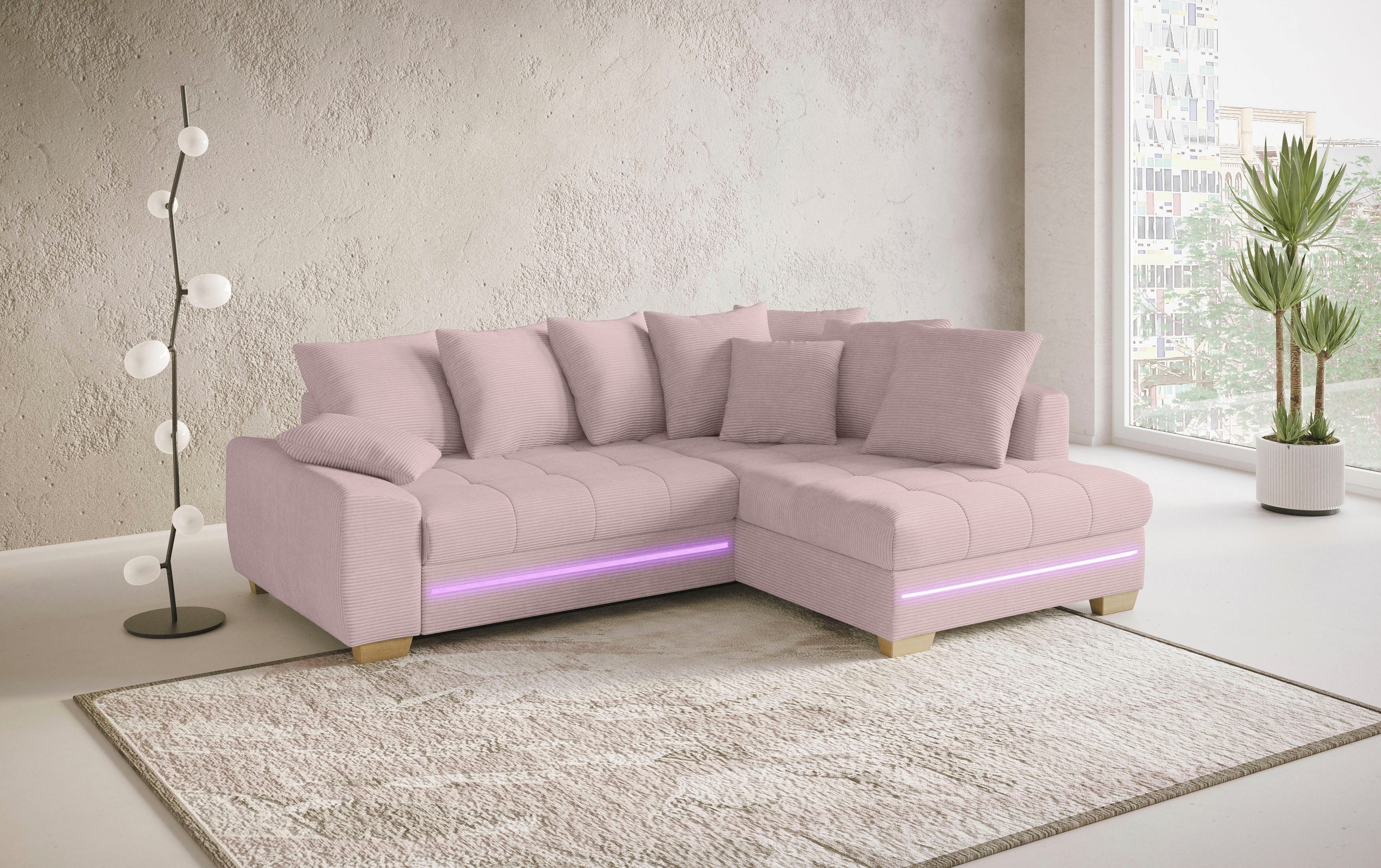 Mr. Couch Ecksofa Nikita II, L-Form, günstig online kaufen