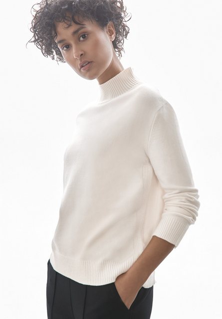 STREET ONE Stehkragenpullover – Pullover mit Turtleneck und Schlitzen an de günstig online kaufen