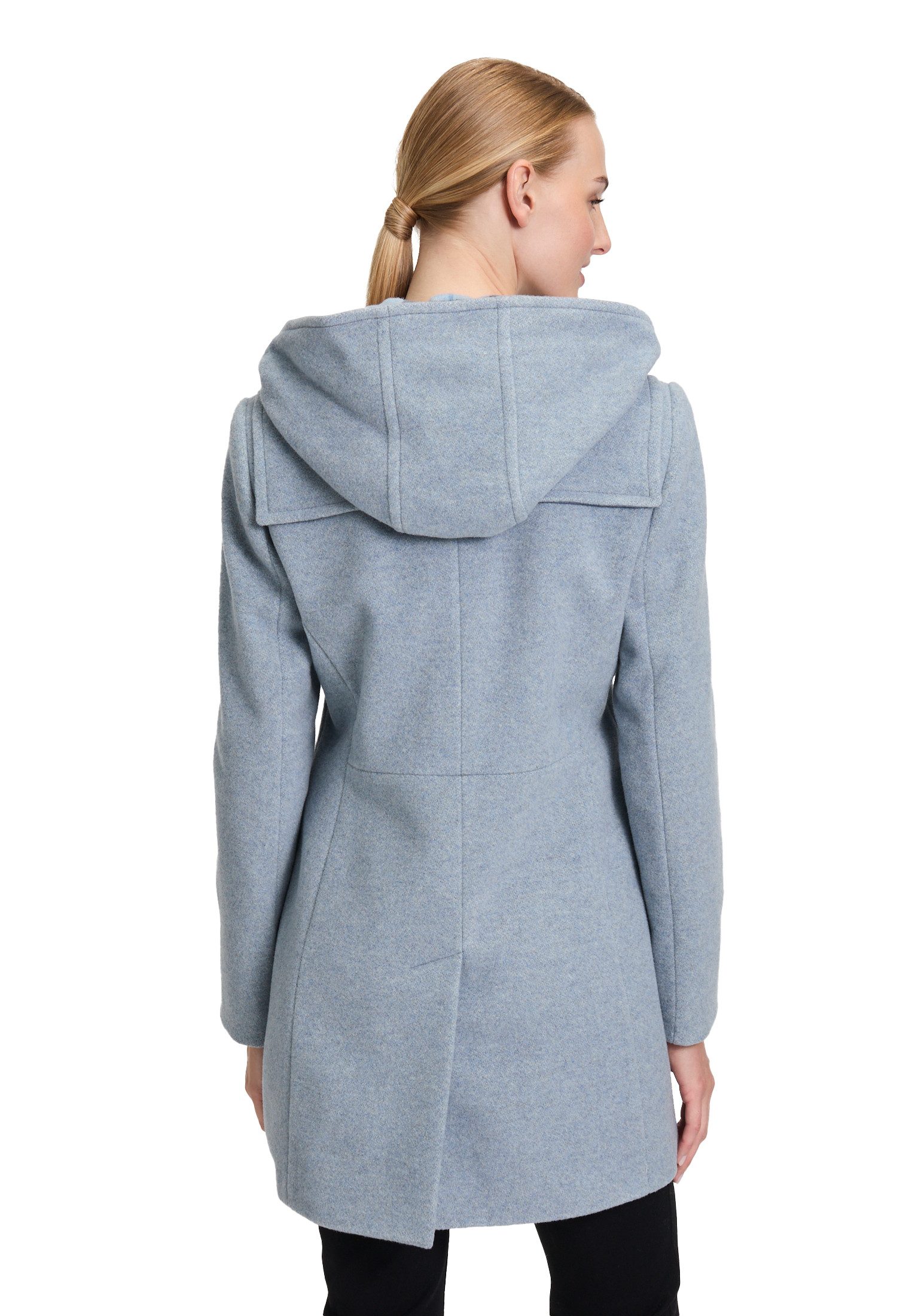 Gil Bret Dufflecoat mit Wolle und verdecktem Reißverschluss