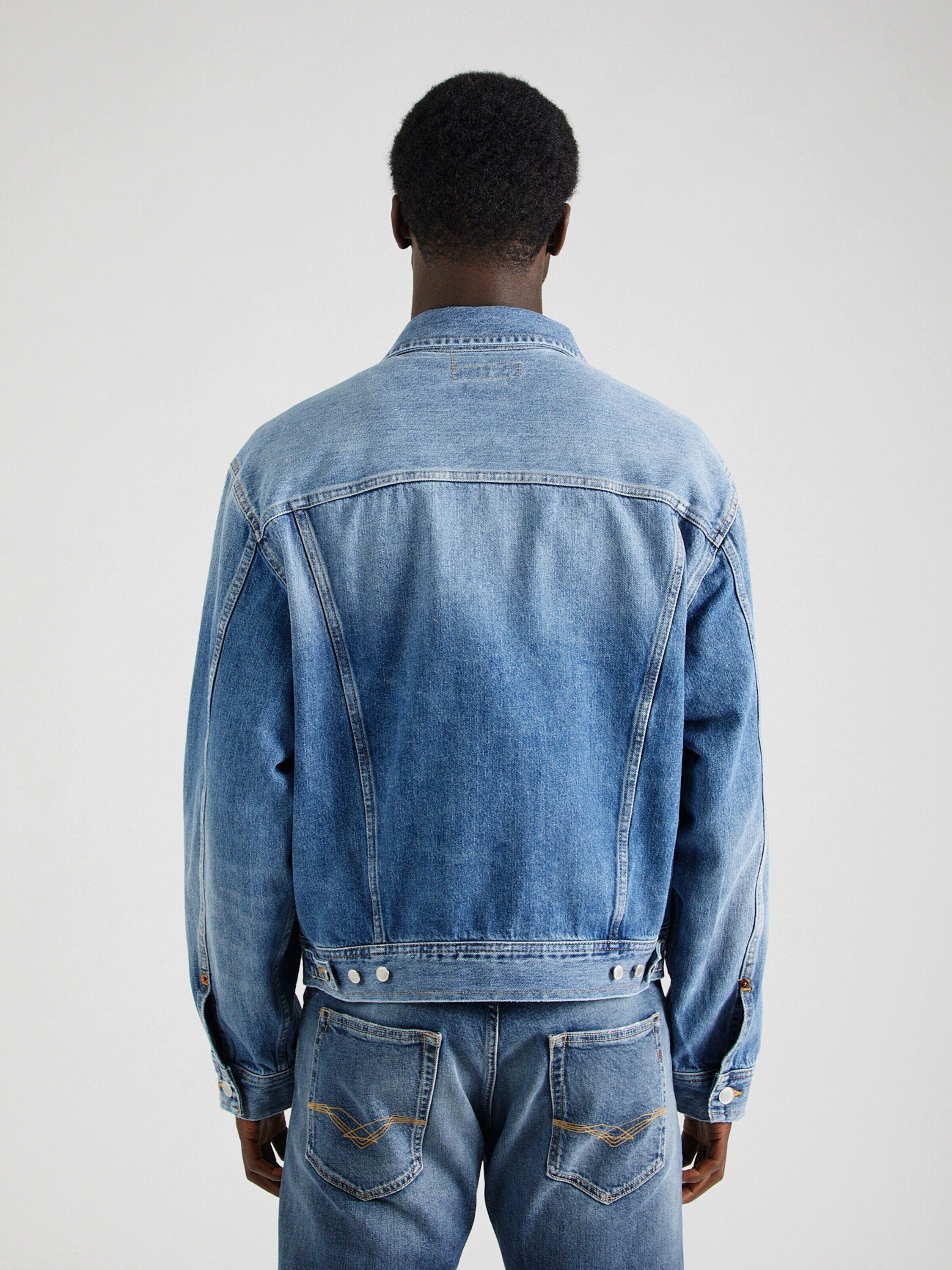 Replay Jeansjacke (1-St), Robuster Stoff