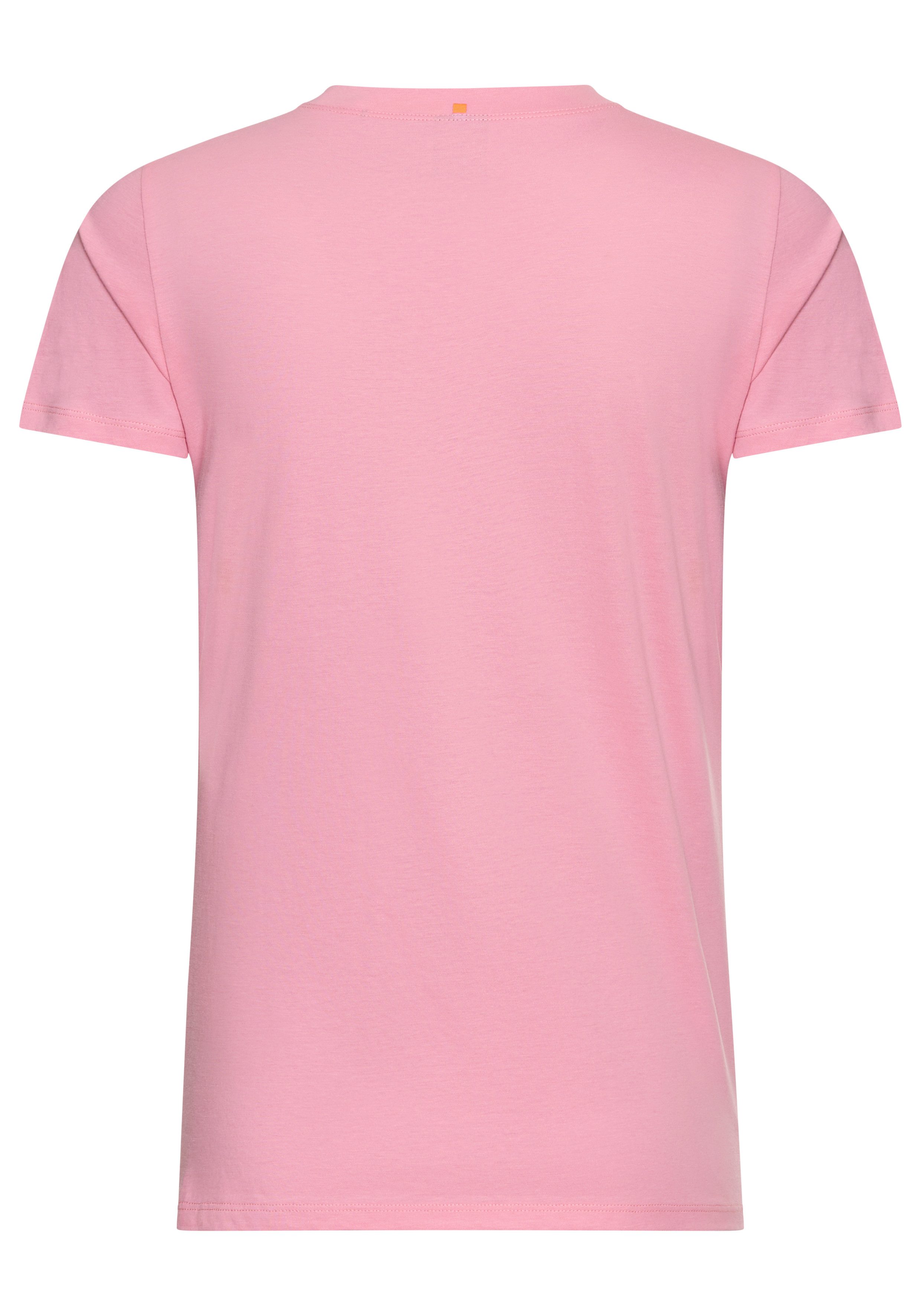 BOSS ORANGE T-Shirt Elogo Premium Damenmode mit BOSS-Schriftzug günstig online kaufen