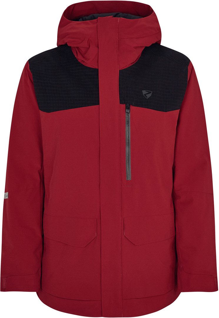 Skijacke ZIENER TRAVER Jacke red cabin