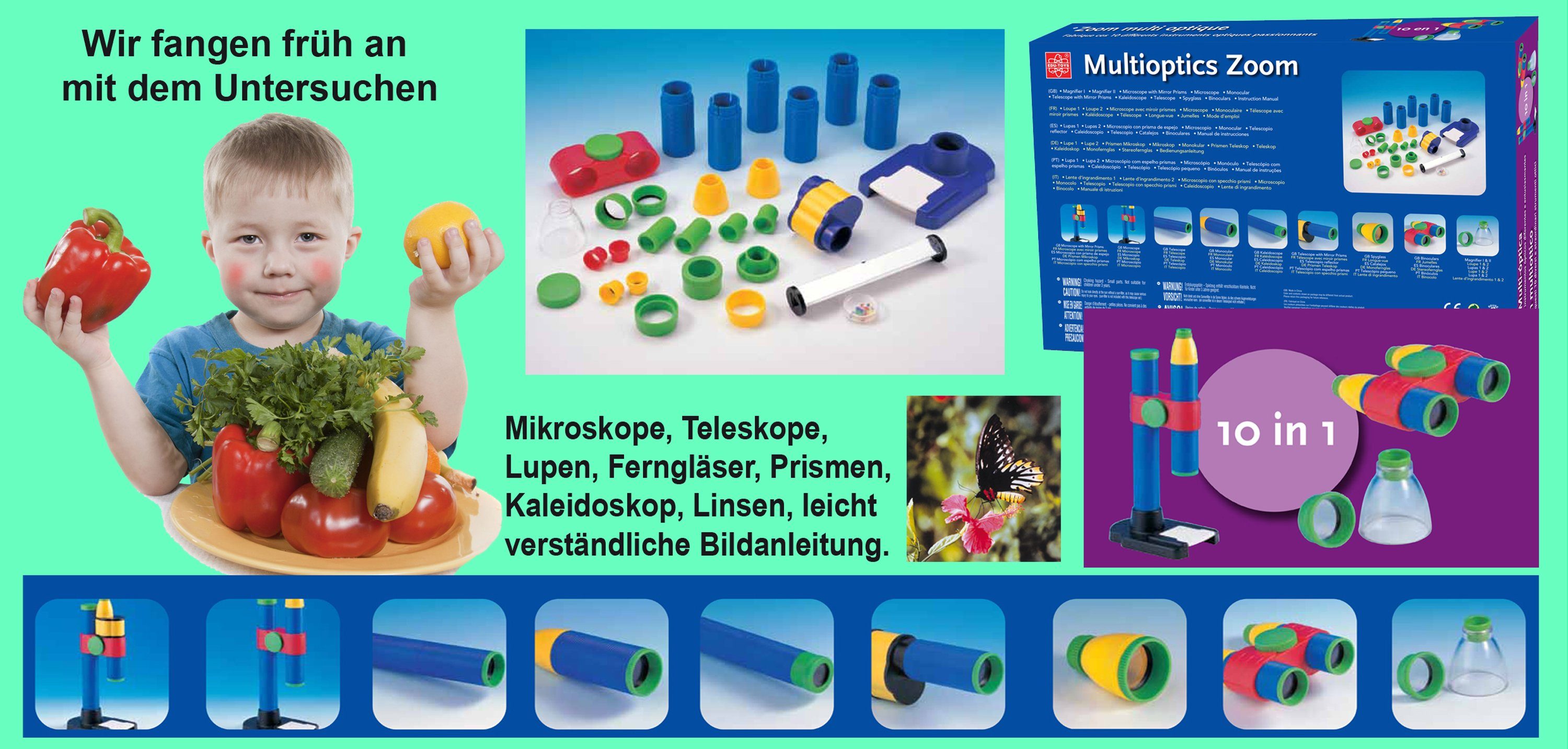 für unterscheidliche Multioptics, MT100 Bauteil Anwendungen Experimentierkasten (1-tlg), Edu-Toys