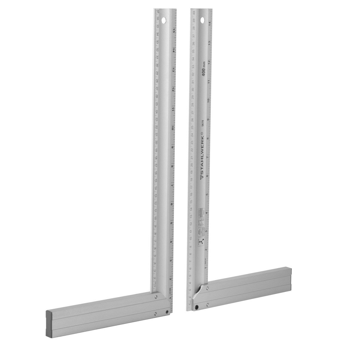 STAHLWERK Wasserwaage Aluminium Anschlagwinkel Messwinkel, (1 günstig online kaufen