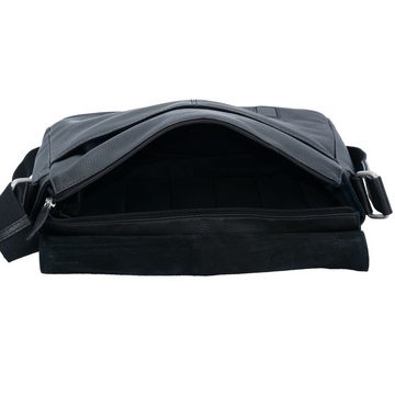 Leonhard Heyden Messenger Bag Berlin, Leder