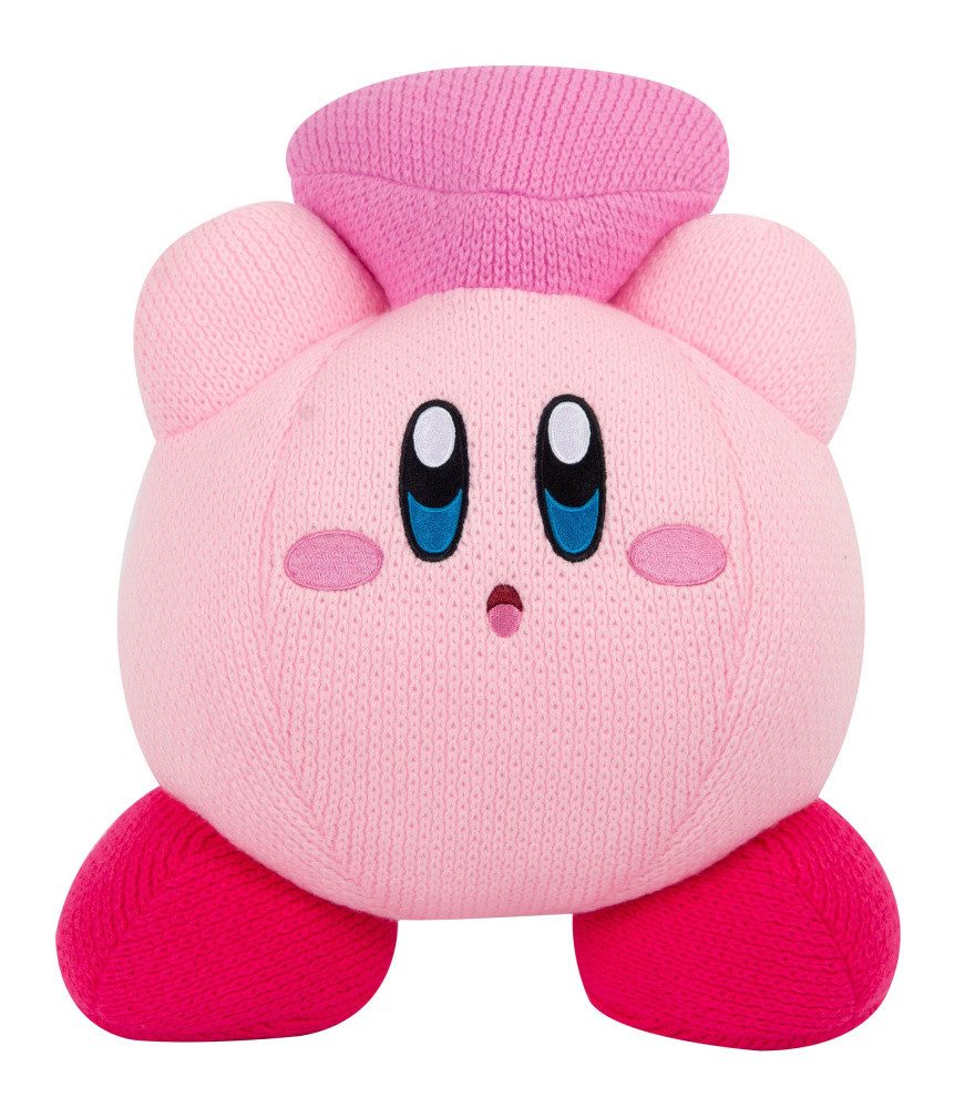 Tomy® Plüschfigur Kirby Nuiguru-Knit Plüschfigur Kirby Friend Heart Mega 39 cm