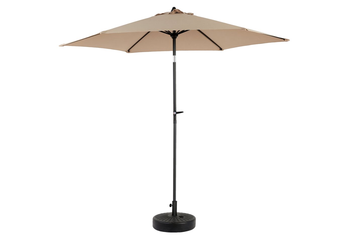 Thumbnail - Elegear Sonnenschirm ∅264cm Sonnenschirm für 3-4 Personen, ohne Ständer, Terasseschirm mit 6 Streben für Terrasse oder G...