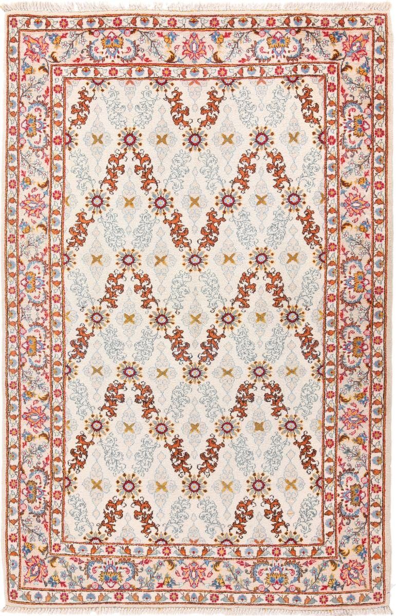 Orientteppich Khorasan 139x209 Handgeknüpfter Orientteppich / Perserteppich, Nain Trading, rechteckig, Höhe: 12 mm
