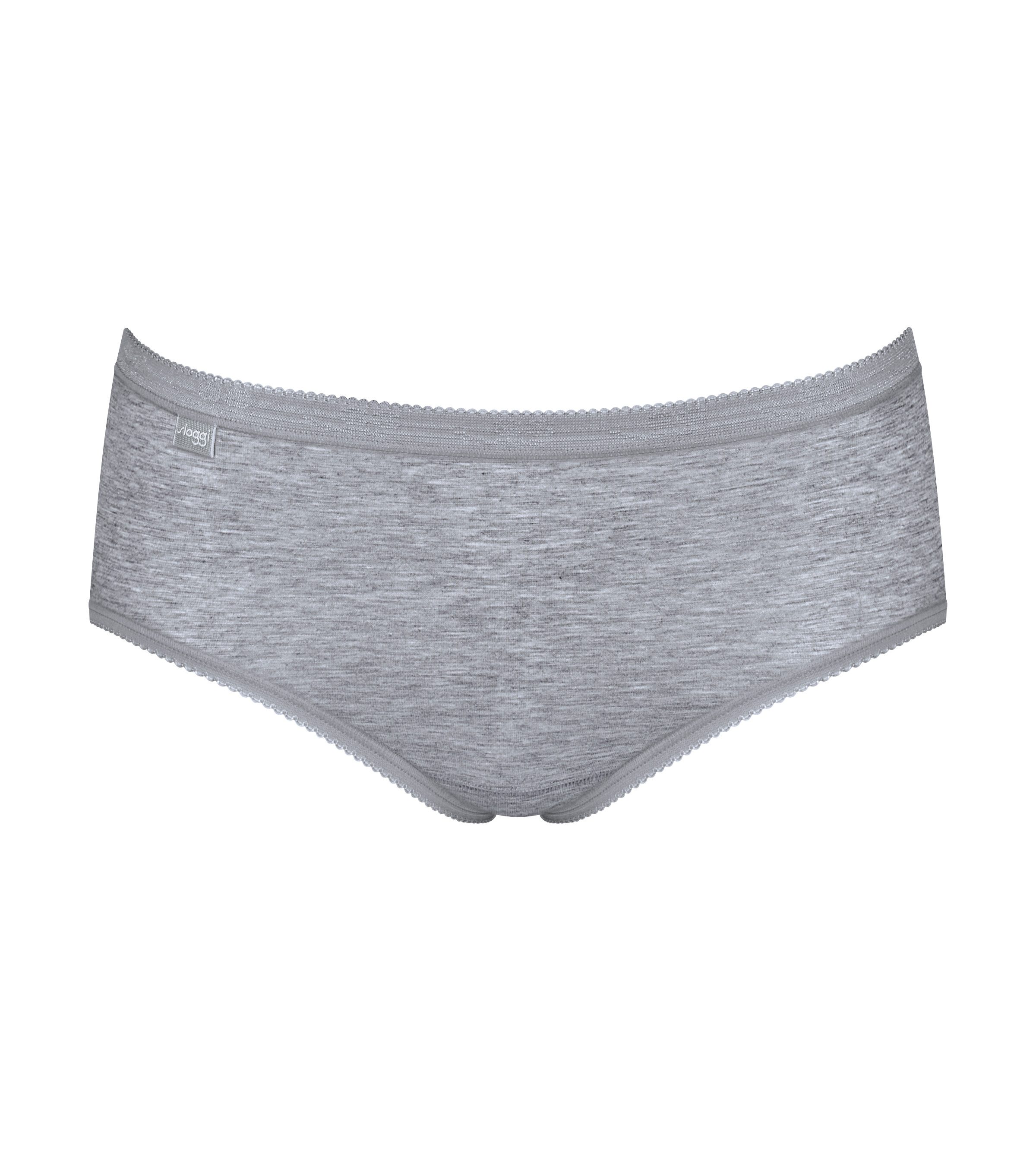 sloggi Midislip Basic+ Midi C3P (3er Pack) perfekter Sitz