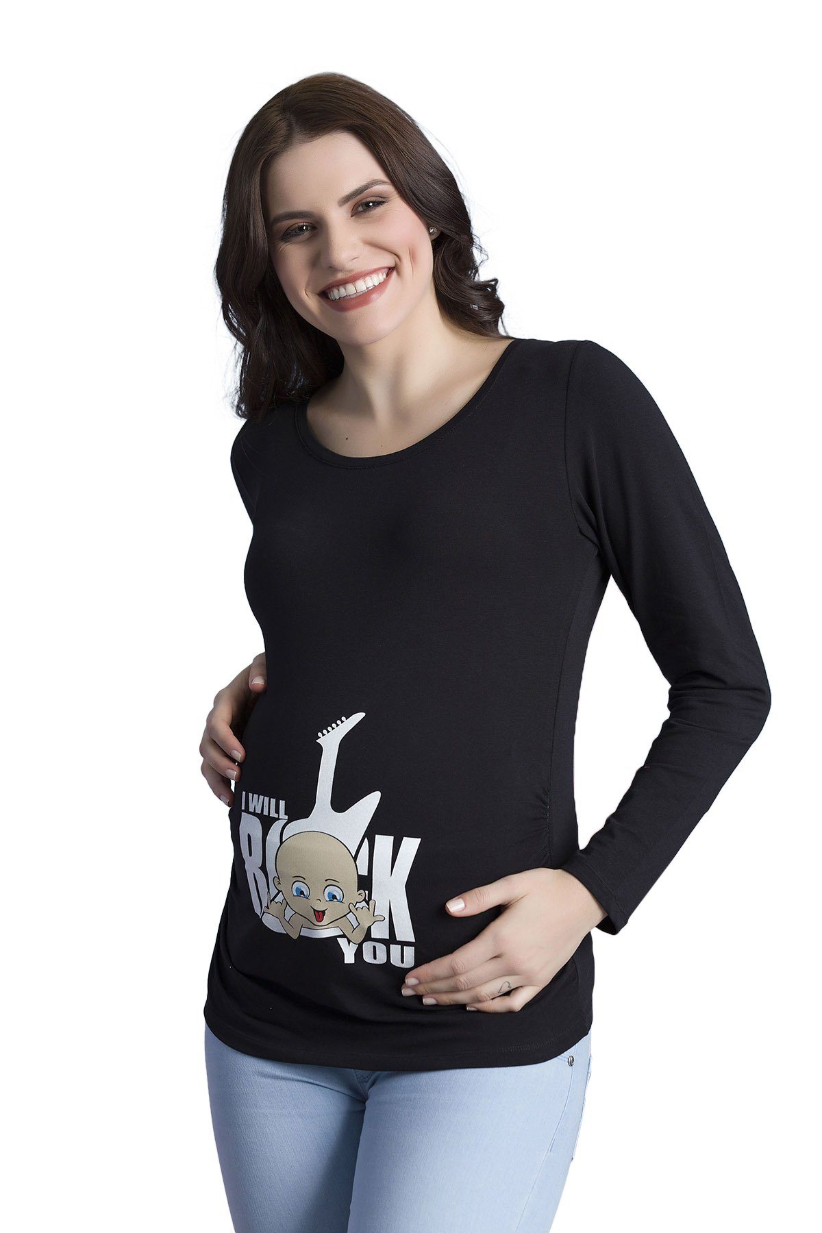 Umstandsshirt I Will Rock You