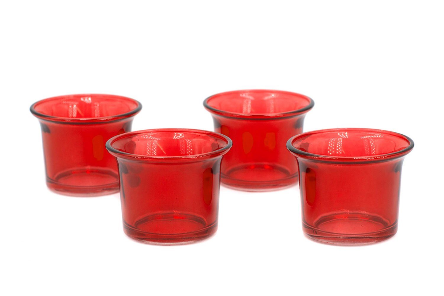Creativery Teelichthalter, Teelichtgläser geschwungen 63x45 mm, günstig online kaufen