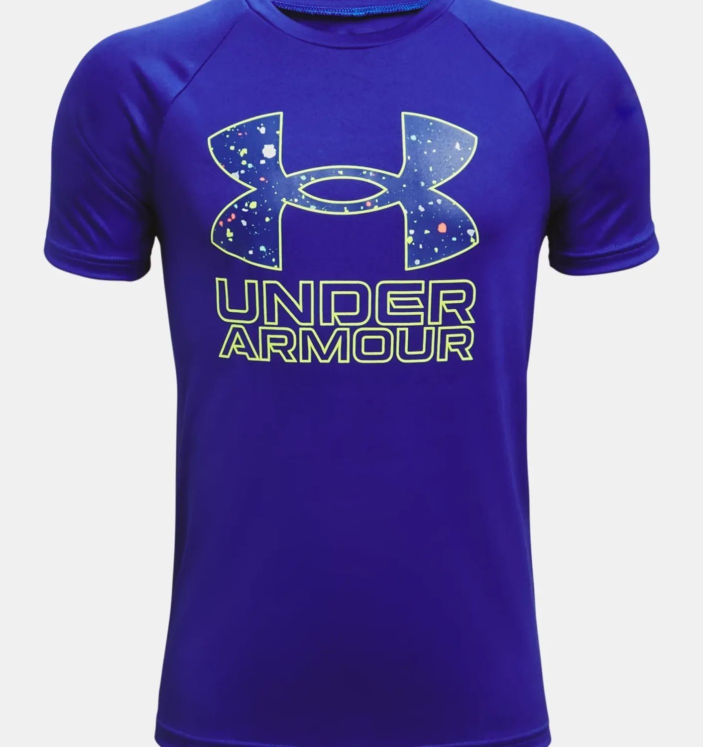 T-Shirt UA TECH HYBRID PRT FILL SS