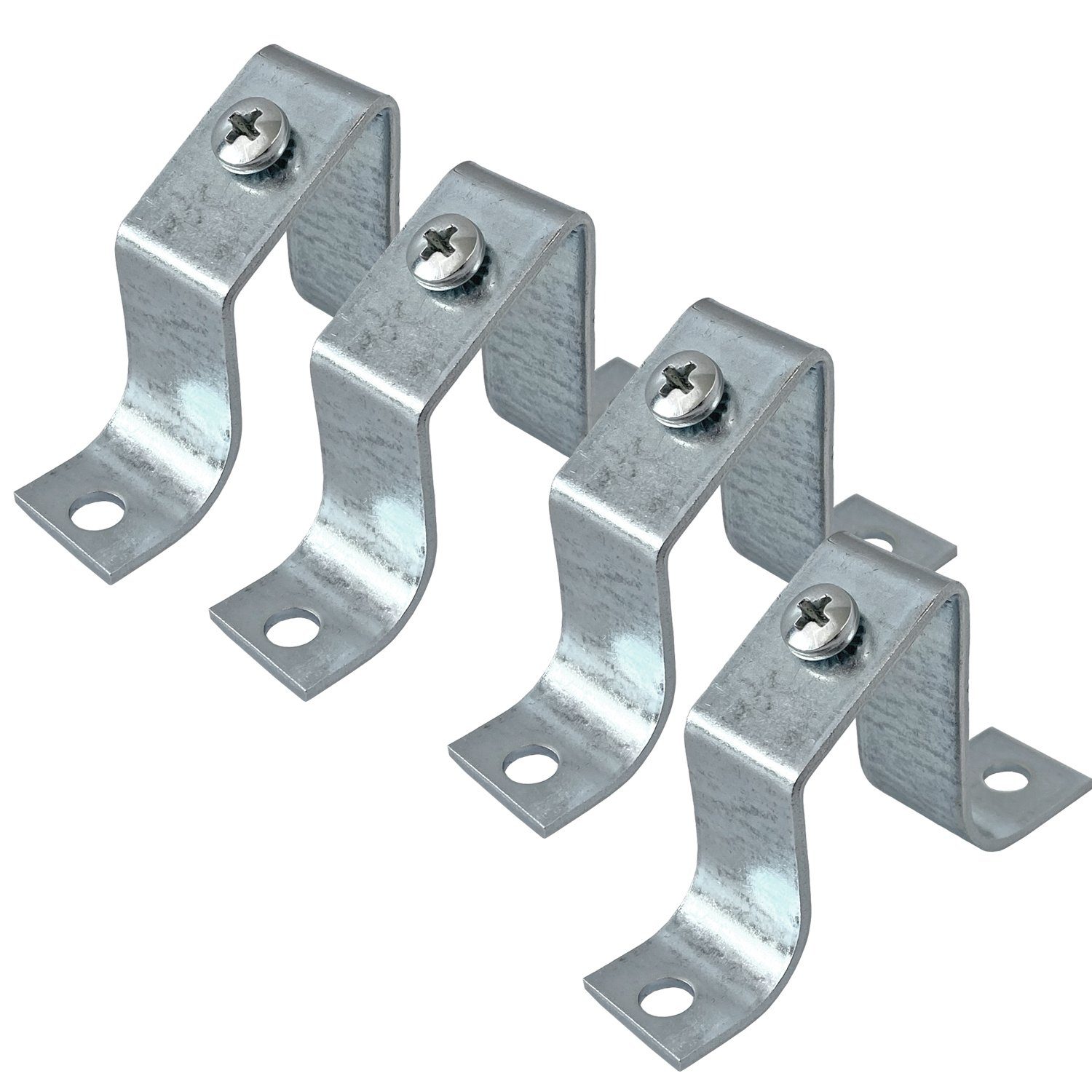 Schienensystem-Sets 4x Hutschiene Schrägwinkel Tragschienenhalter Hutschienenhalter