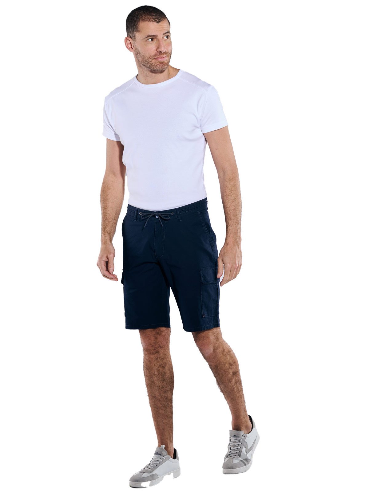 Engbers Cargobermudas Herren Cargo-Bermuda regular, Saphirblau
