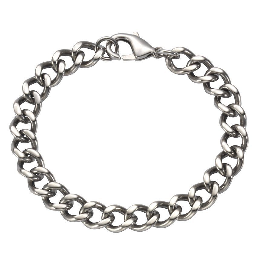 Vivance Armband Edelstahl Panzer 10mm breit