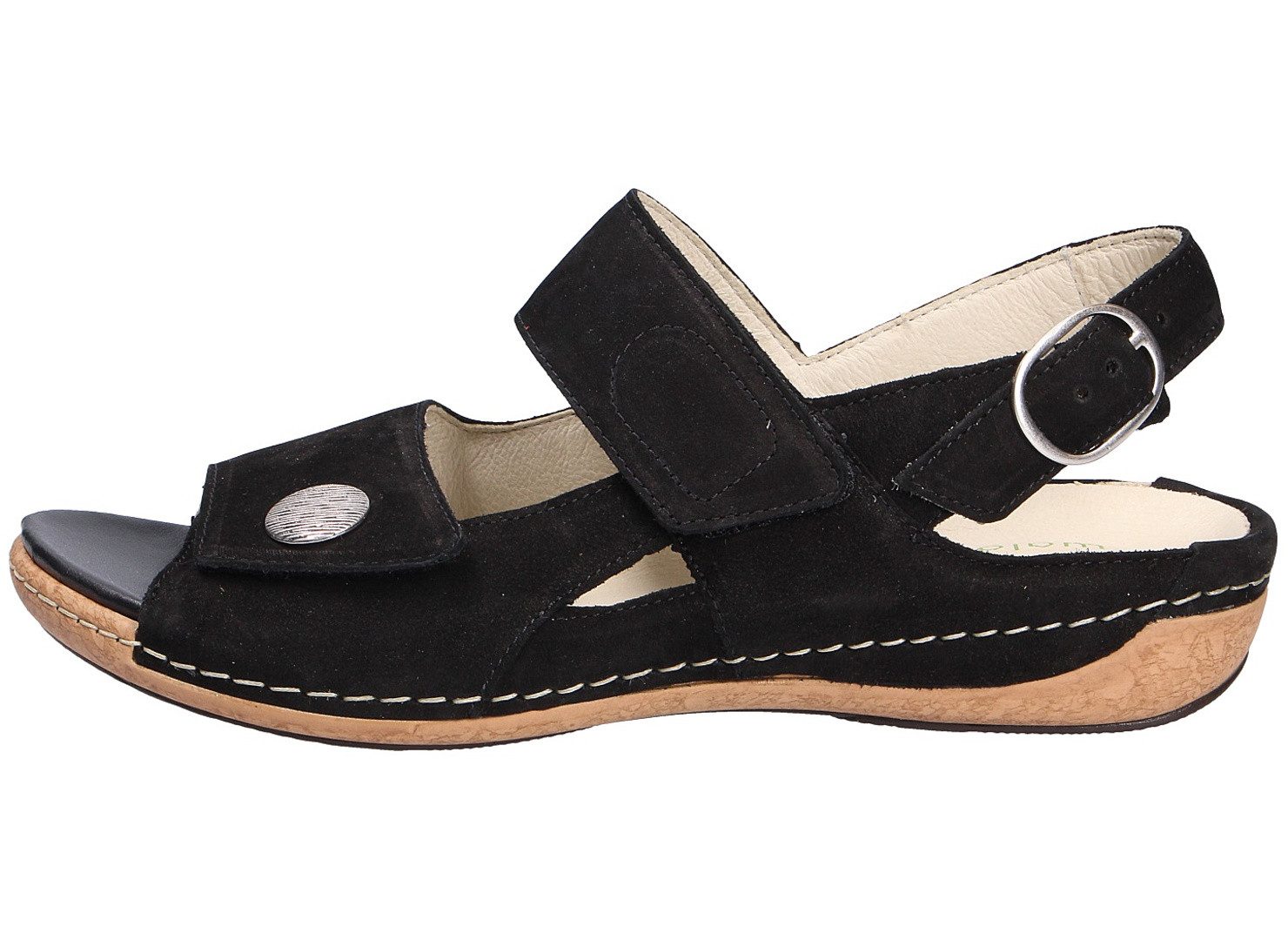 Waldläufer Waldläufer Damen Sandale HELIET schwarz Größe Sandale