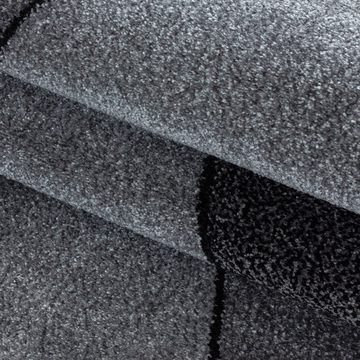 Teppich Kurzflor Teppich Balia Grau, Teppich Boss, rechteckig, Höhe: 10 mm