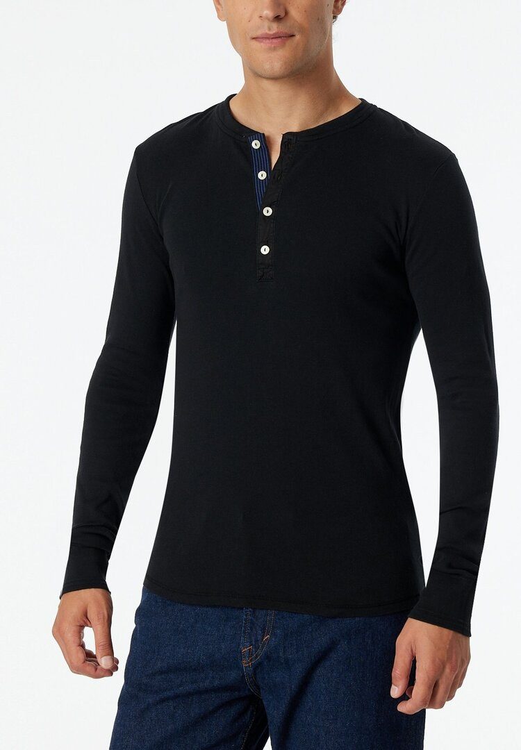 SCHIESSER REVIVAL Unterziehshirt Karl-Heinz erstklassige Feinripp-Qualität