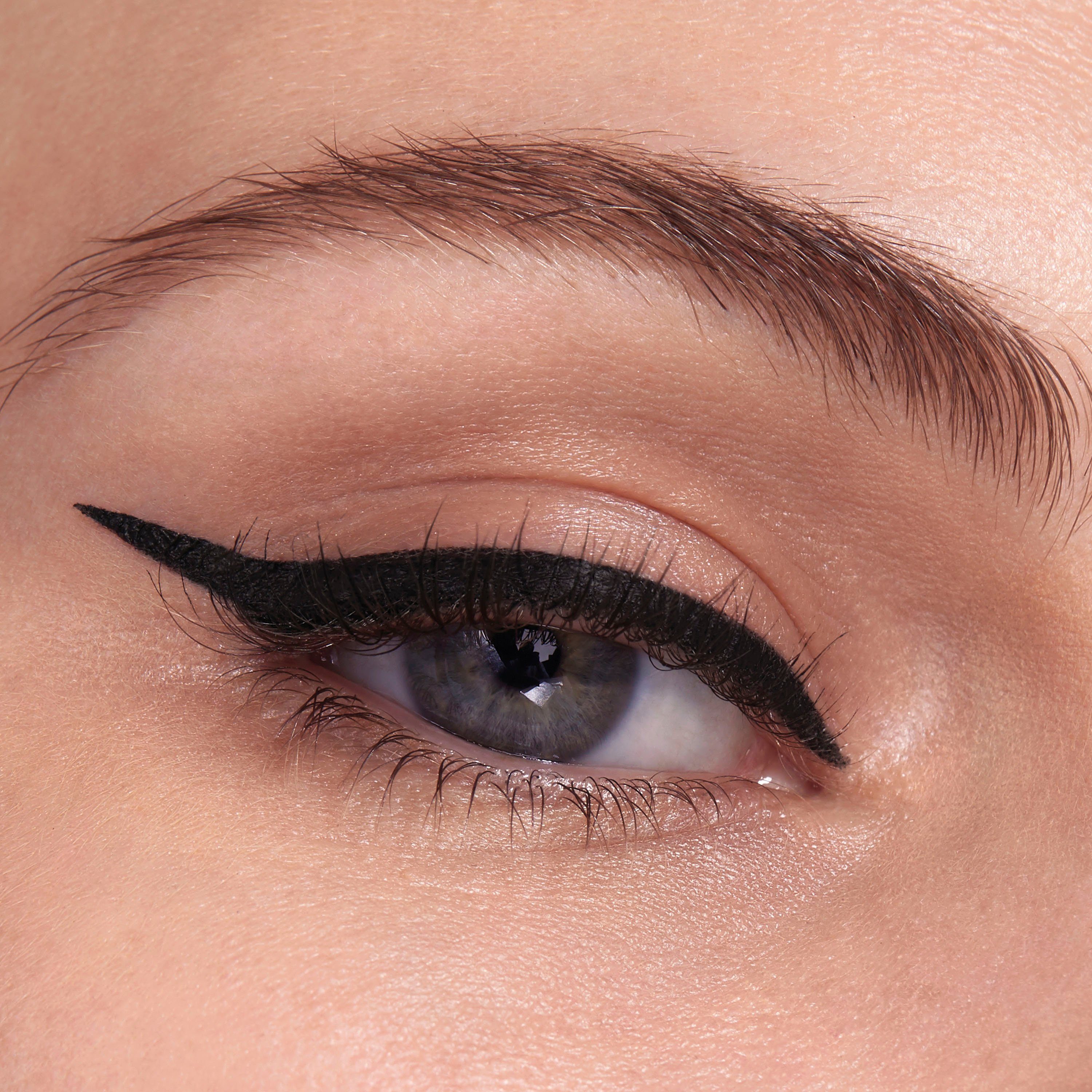 Liquid mit Sechskantgriff 801 Black YORK Kajal Liner, Matte Hyper NEW Eyeliner MAYBELLINE Flex-Spitze Easy und