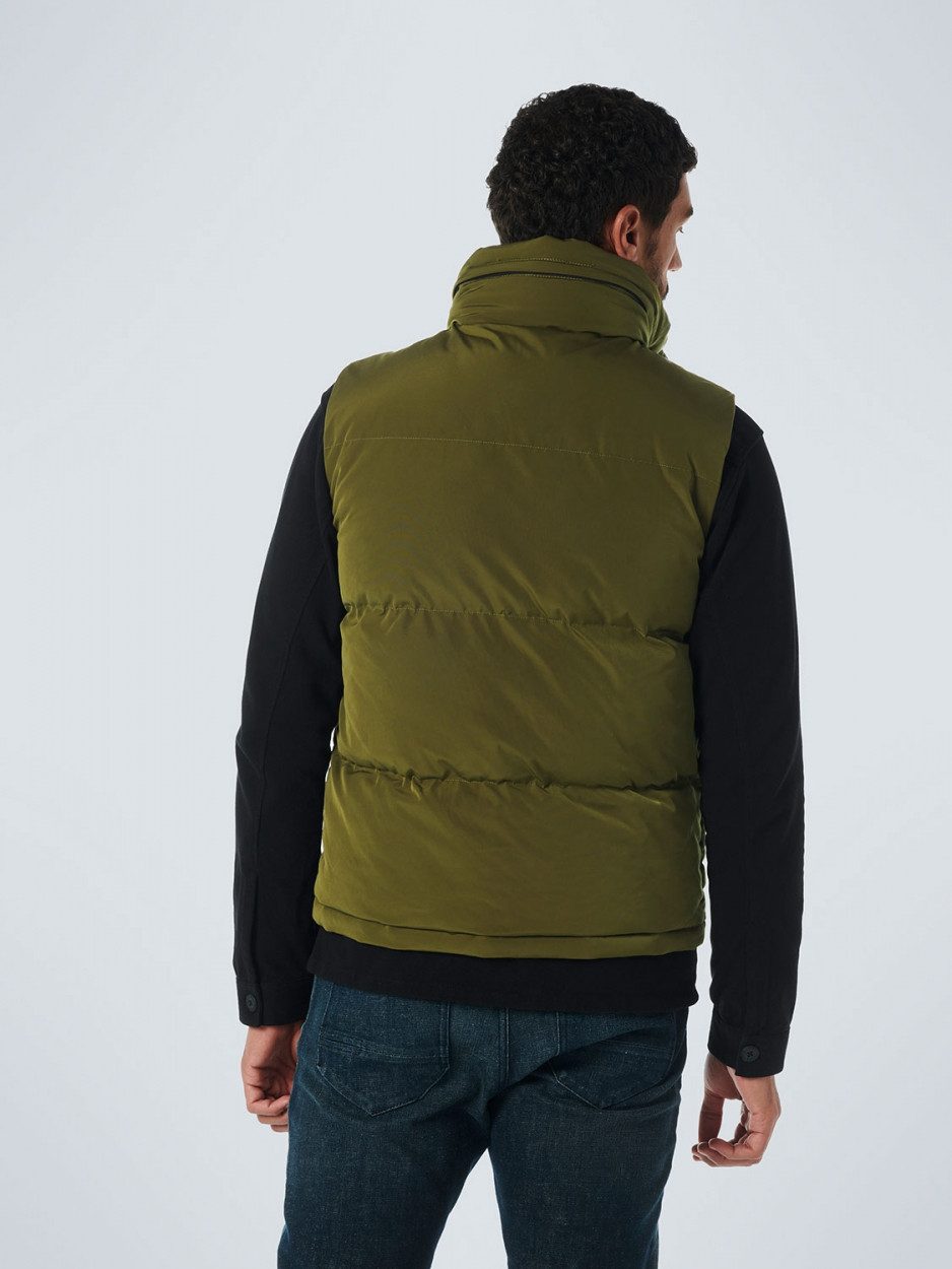NO EXCESS Allwetterjacke Bodywarmer Padded Army