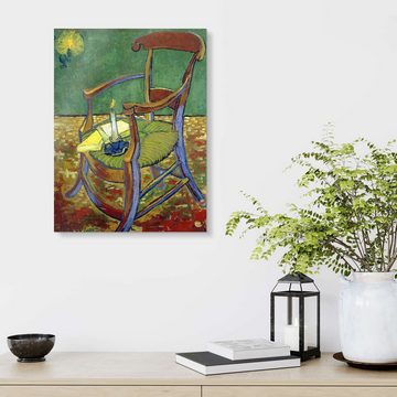 Posterlounge Acrylglasbild Vincent van Gogh, Gauguins Stuhl, Wohnzimmer Malerei