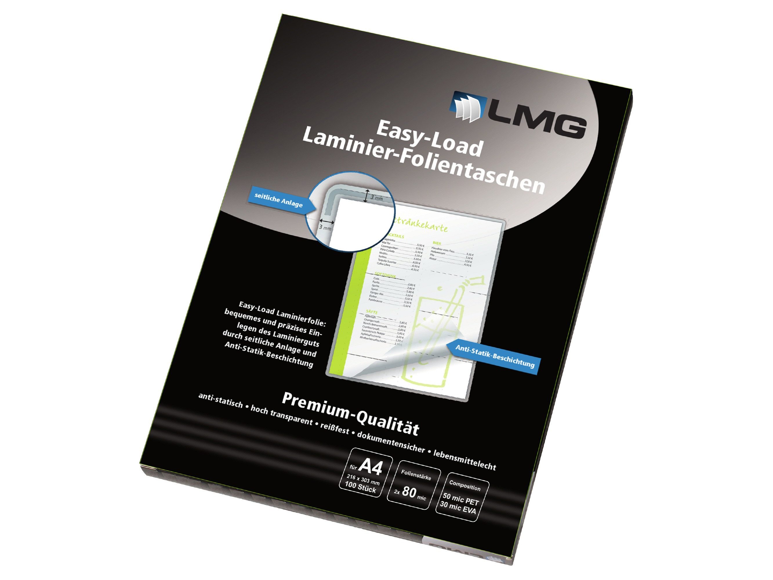 LMG Germany Laminierfolie LMG Easy Load Laminierfolien