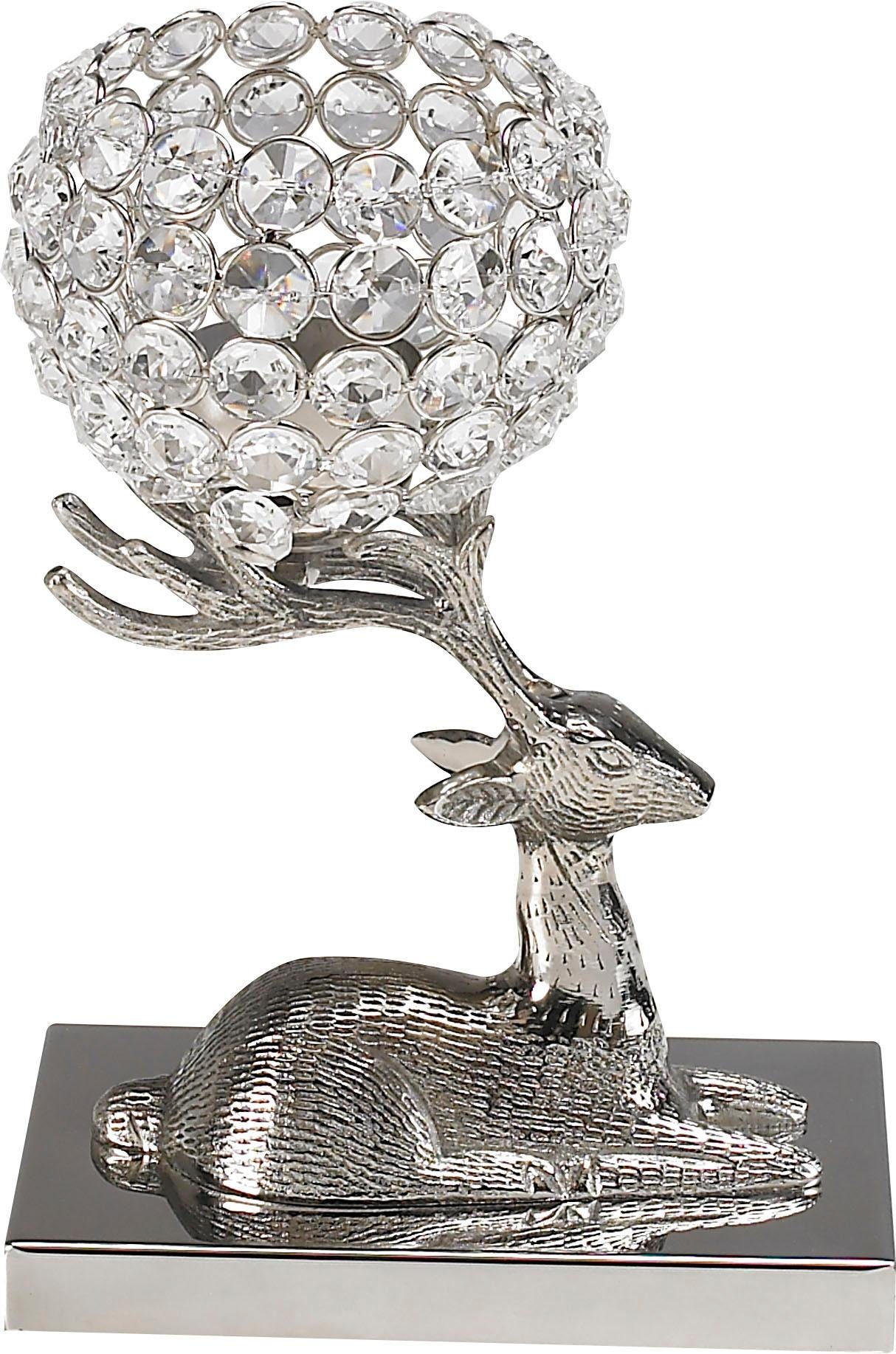 Home affaire Kerzenhalter Mirabel auf Hirsch günstig online kaufen