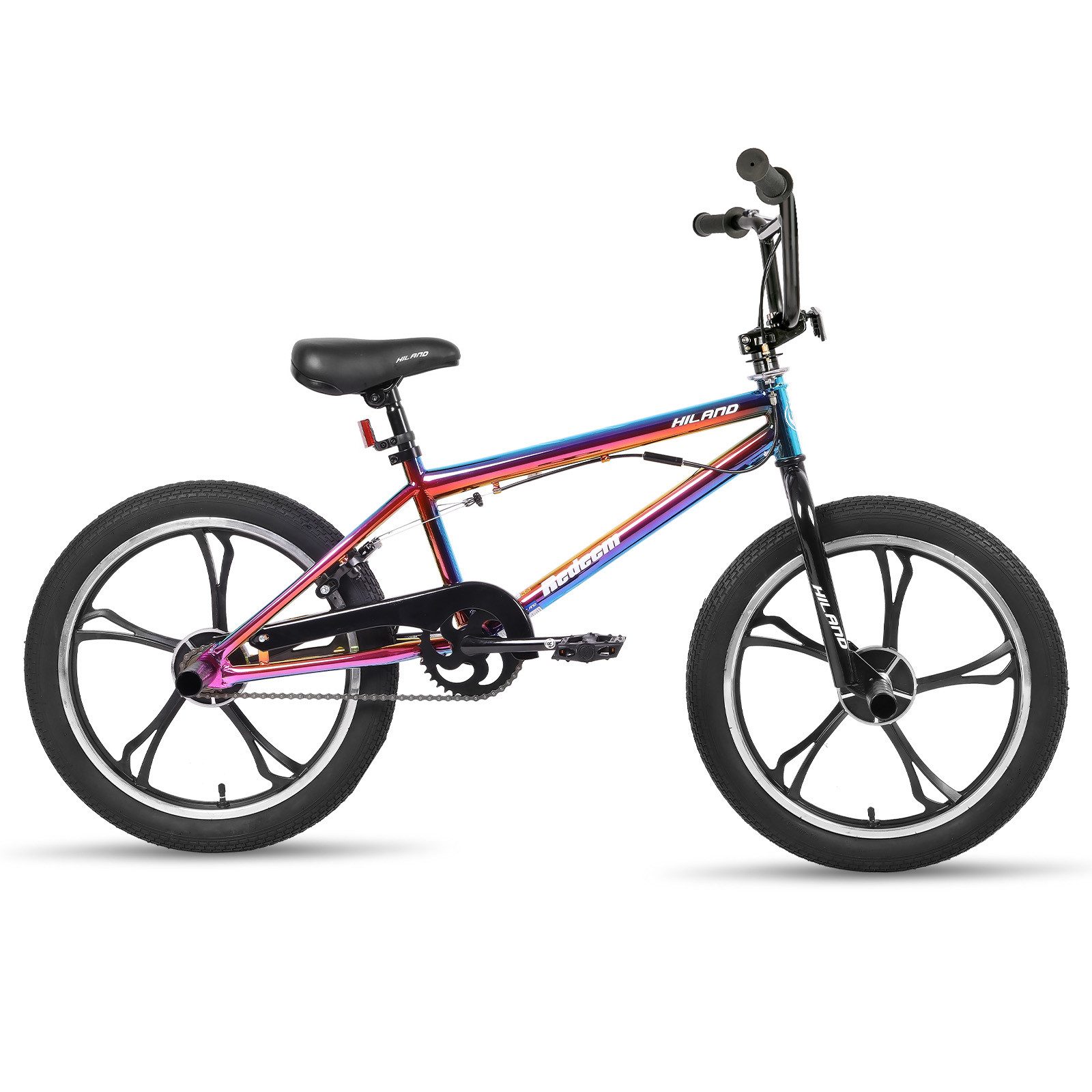 BMX-Rad 20" BMX Freestyle Fahrrad mit Stahlrahmen & 360° Rotor