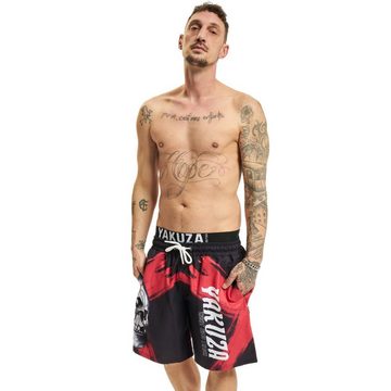 YAKUZA Boardshorts Crossed mit Doppelbund