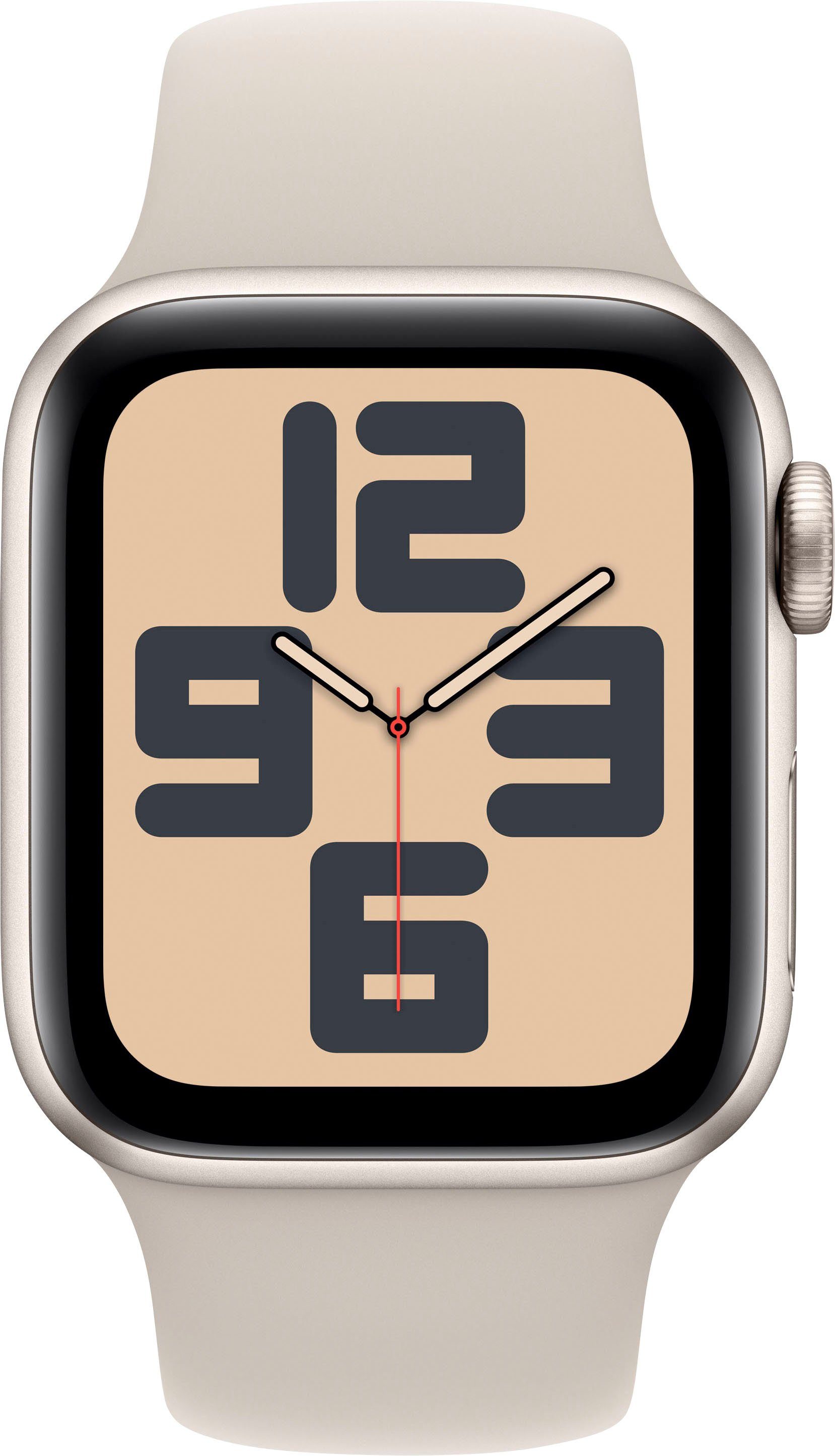Apple Watch Smartwatch mm 40 GPS Watch Aluminium Loop cm/1,57 SE | Sport + polarstern OS Cellular 10), (4 Zoll, poalrstern M/L