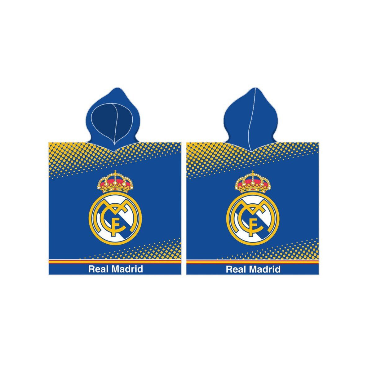 Real Madrid Poncho Real Madrid Poncho 55x110cm – Strandtuch Blue Design