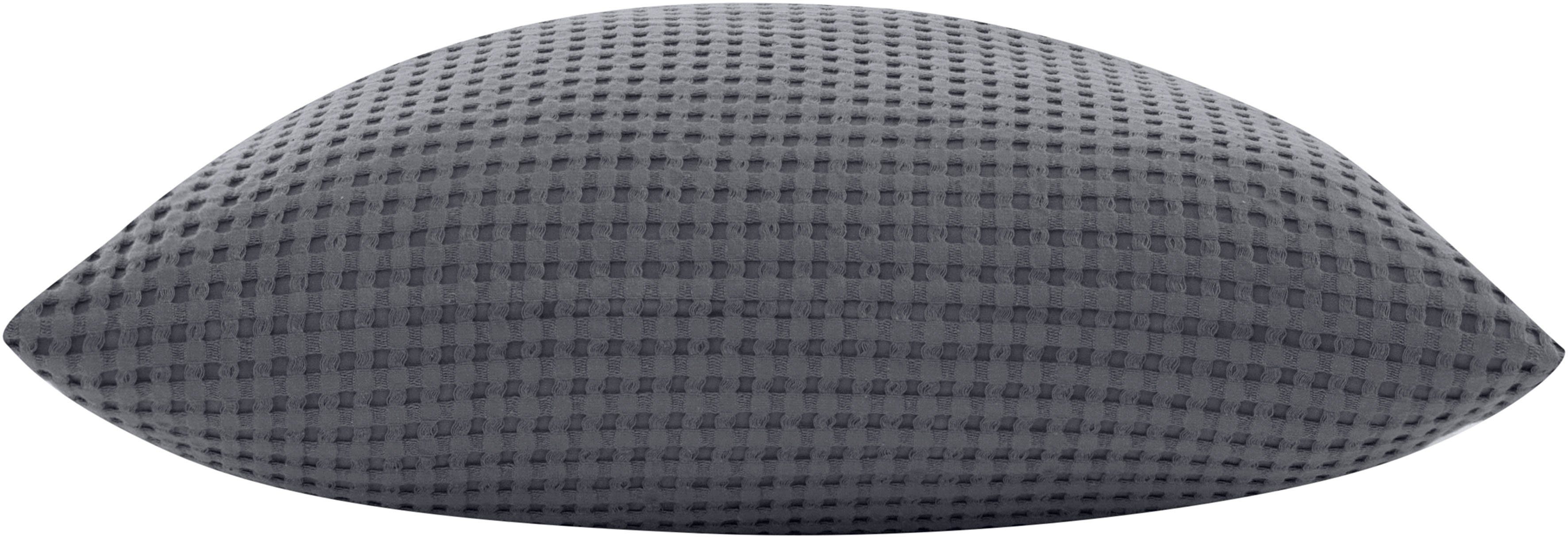 OTTO home Dekokissen Greta, in Waffelpiqué Optik, in vielen Farben erhältlich, Bezug in 50x50 cm – Bild 4 von 5