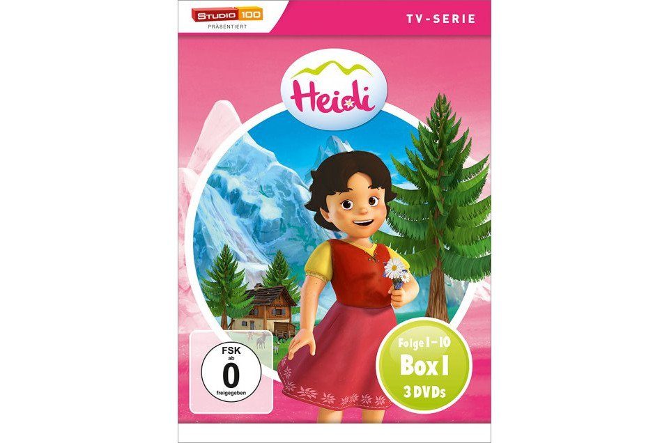 DVD Heidi - TV-Serie: Box 1 (Folgen 01-10/CGI)