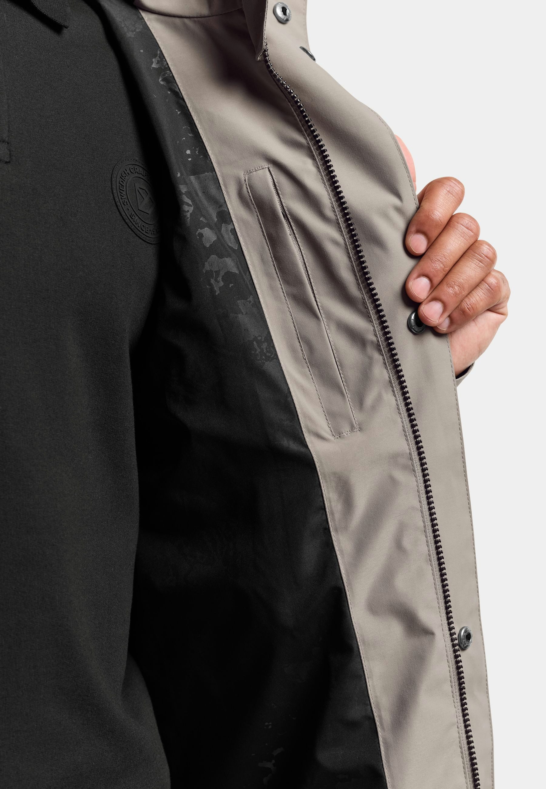 Didriksons Parka George Parka mit Kapuze mit Taschen – Bild 5 von 5