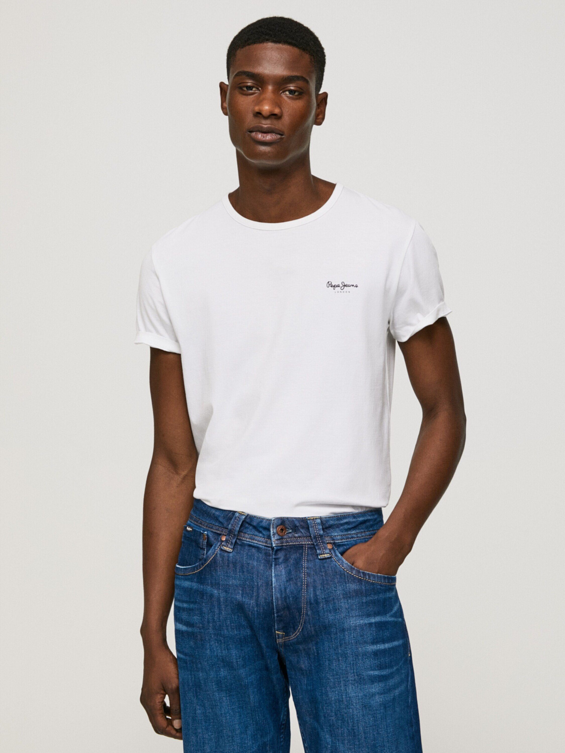 Pepe Jeans T-Shirt (1-tlg) Plain/ohne Details – Bild 3 von 5