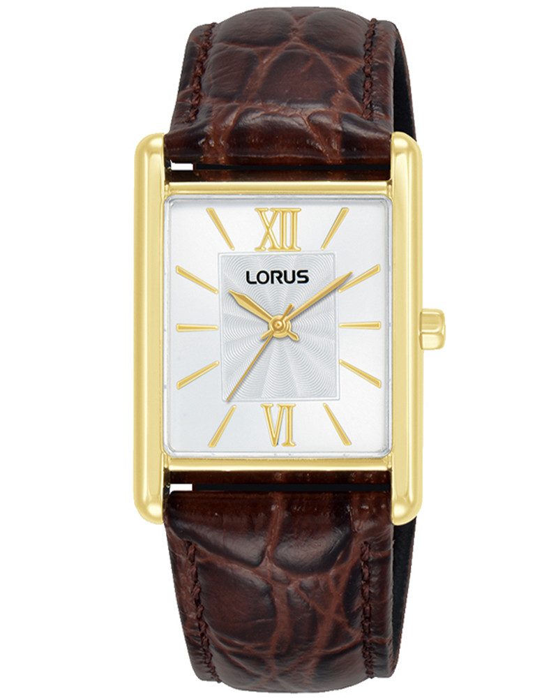 LORUS Quarzuhr RH838CX9, Armbanduhr, Damenuhr, Lederarmband, analog