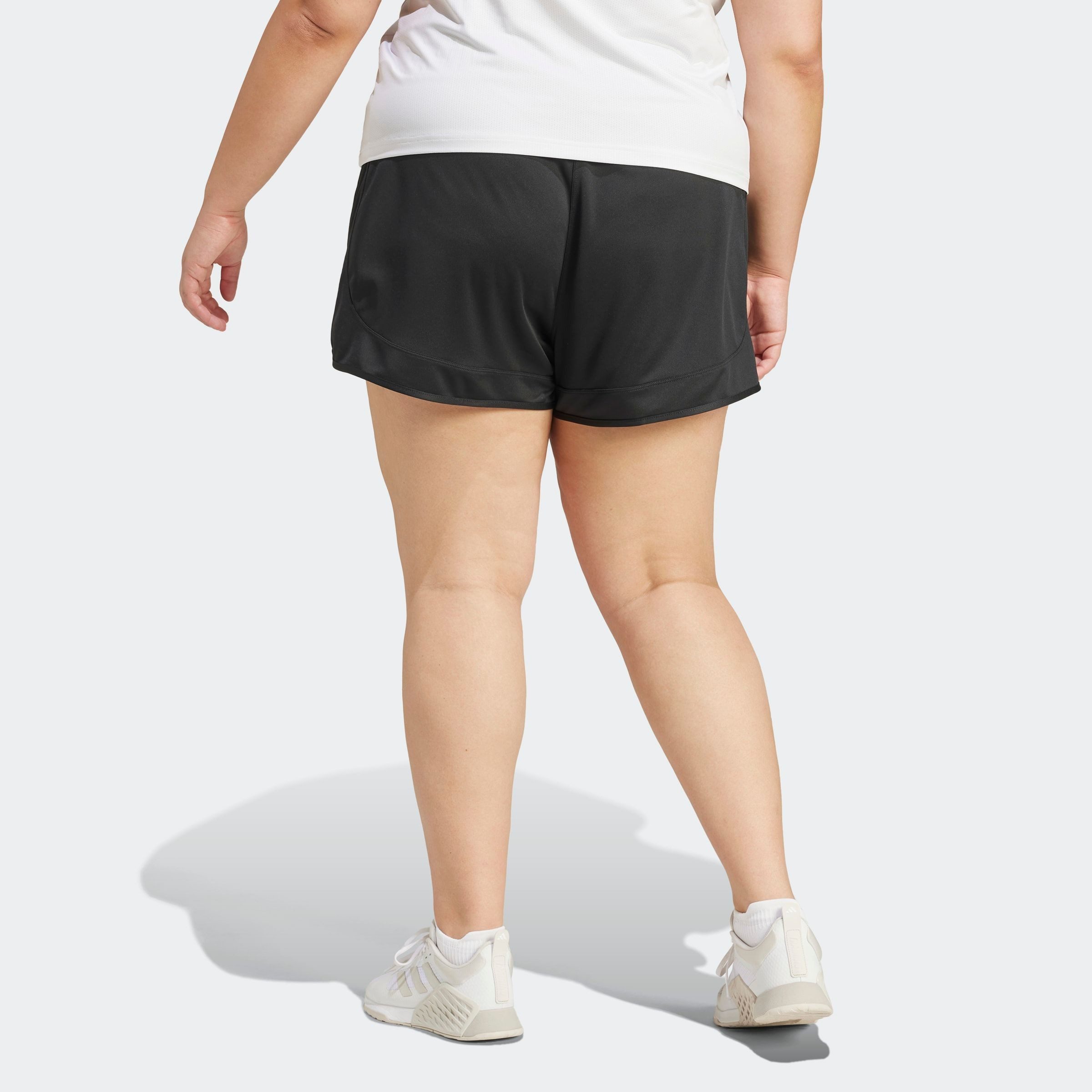 adidas Performance Shorts PACER ESSENTIALS KNIT HIGH-RISE – GROSSE GRÖSSEN günstig online kaufen