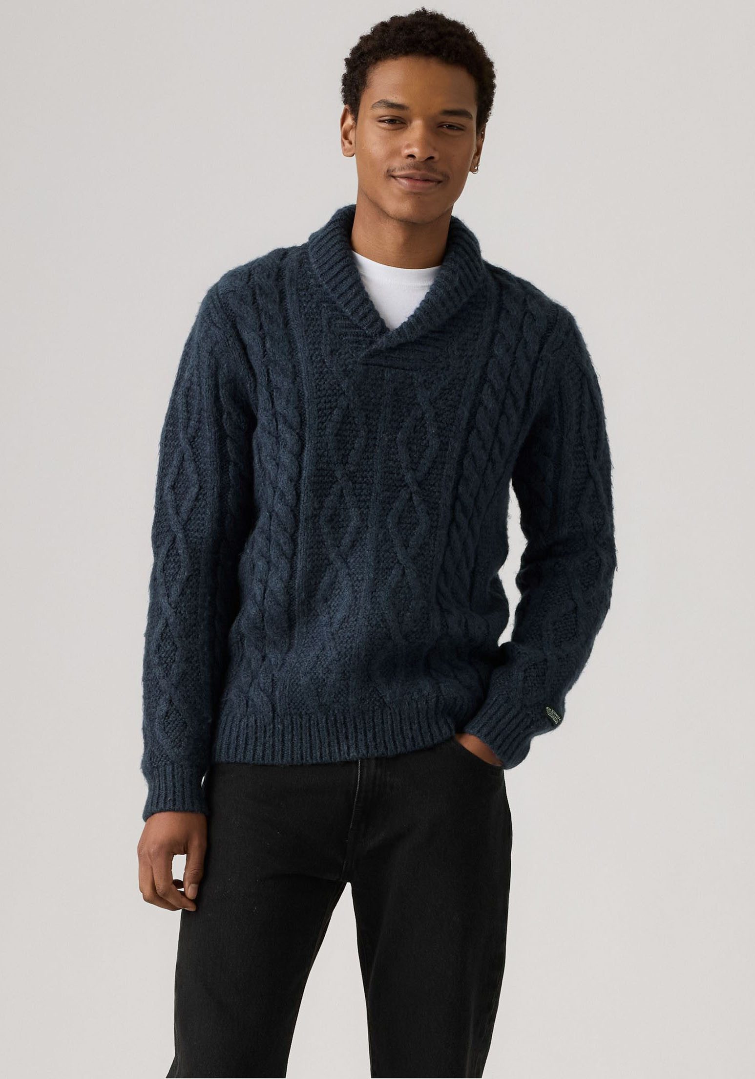 Levi's® Strickpullover mit Ajourstrickmuster günstig online kaufen